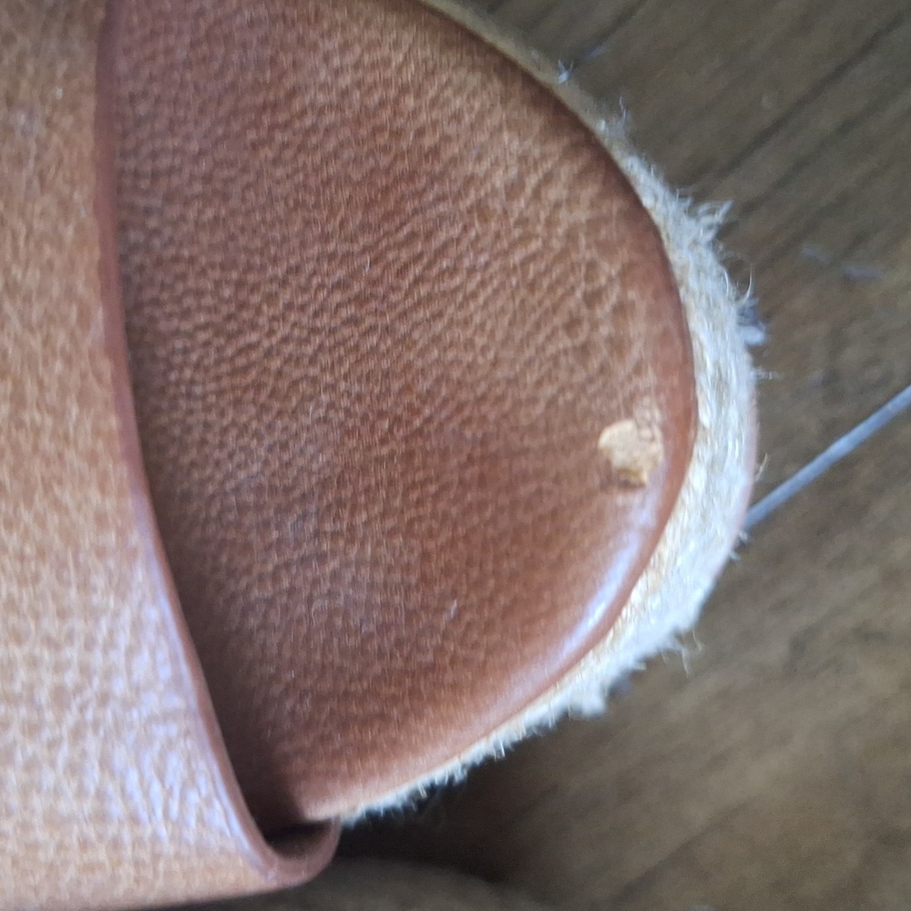 Forever 21 Brown Espadrille Wedge Sandals Size 6 - Picture 11 of 11
